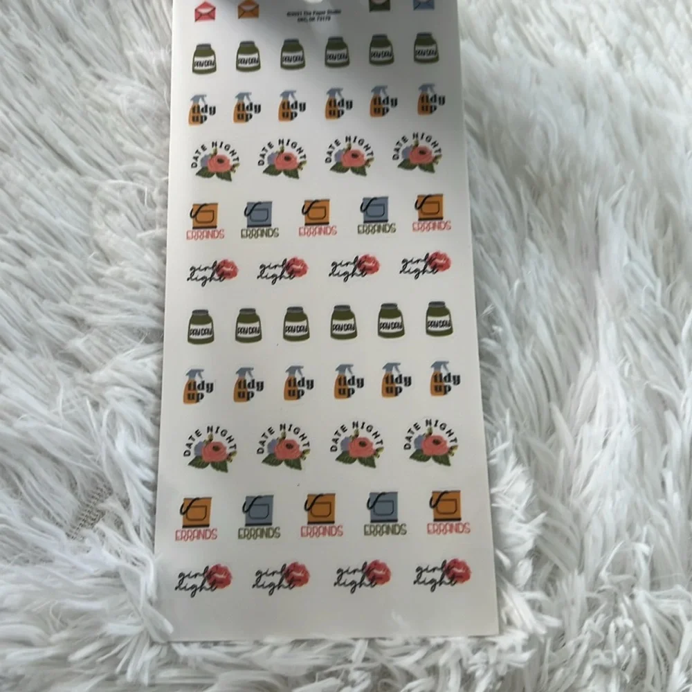 Agenda 52 Bee & Floral Sticker Set - Foiled bees 15 sheets 473pcs